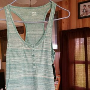 NWT, BEAUTIFUL ANA TANK, TEAL SPACE DYE,SMALL